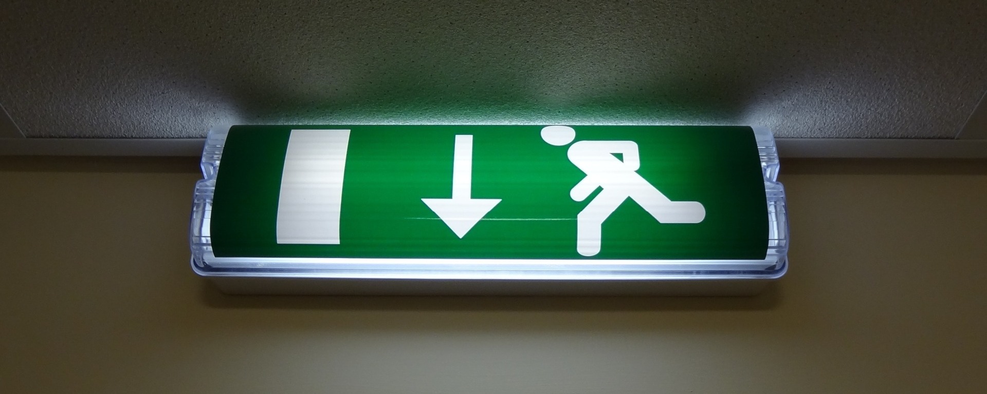 Emergency lighting is a requirement for workplaces, public building and high rise residential properties