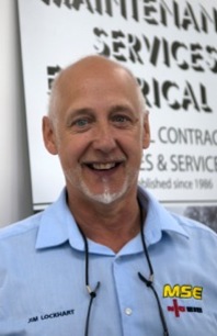 Jim Lockhard retired electrician and company founder